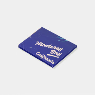 Monterey Bay California Jelly vintage travel Post-it Notes