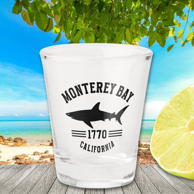 Monterey Bay California Surfer Paradise Shot Glass (Creator Uploaded)