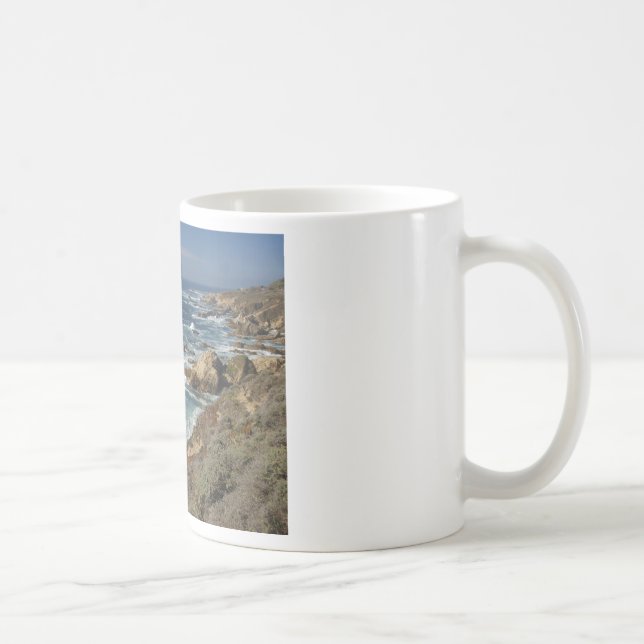 Monterey, Calfornia Coast Coffee Mug (Right)
