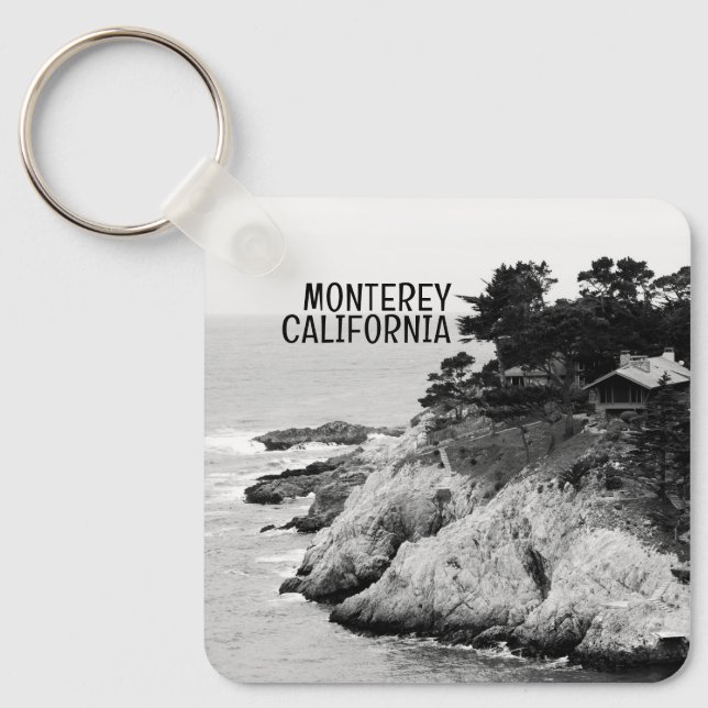 Monterey California Key Ring (Front)