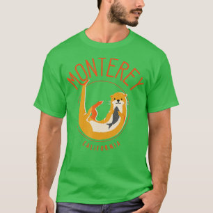 Monterey California Sea Otter design  T-Shirt