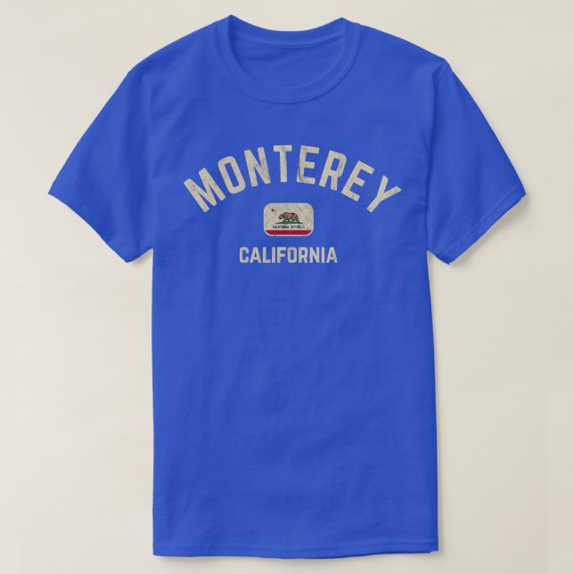 Monterey California  T-Shirt (Design Front)