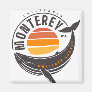 Monterey California Whale Magnet