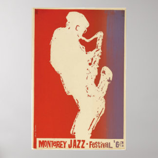 Monterey Jazz Festival Poster 1964