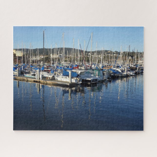 Monterey Marina California Puzzle (Horizontal)