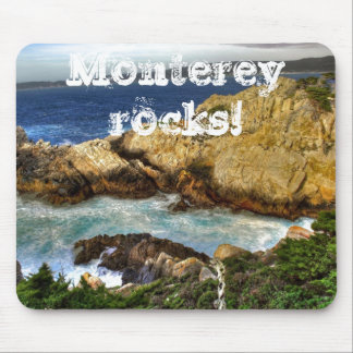 Monterey Rocks! Mouse Pad