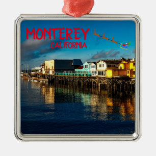 Monterey Scenic Christmas Ornament