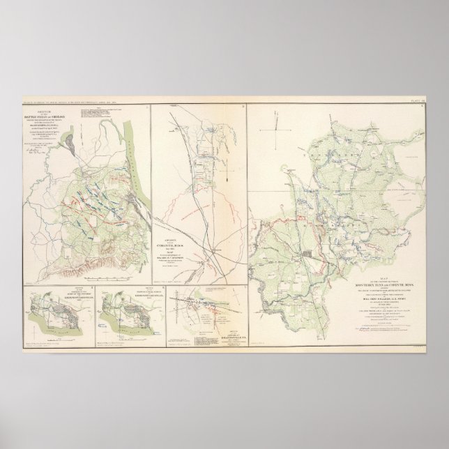 Monterey, TennCorinth, Miss Poster (Front)