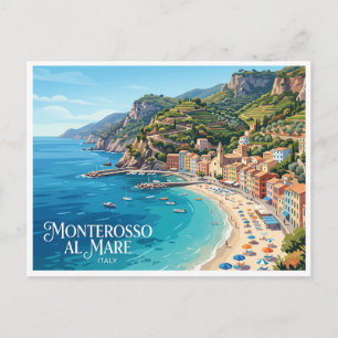 Monterosso al Mare Italy Postcard