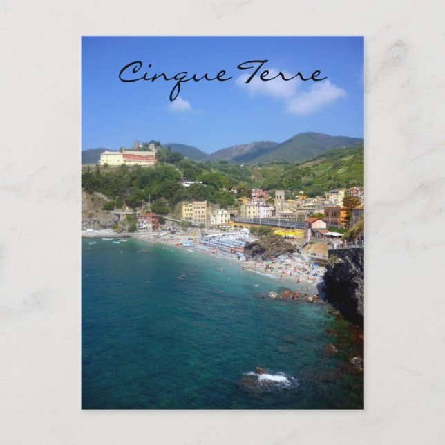 monterosso waters postcard (Front)