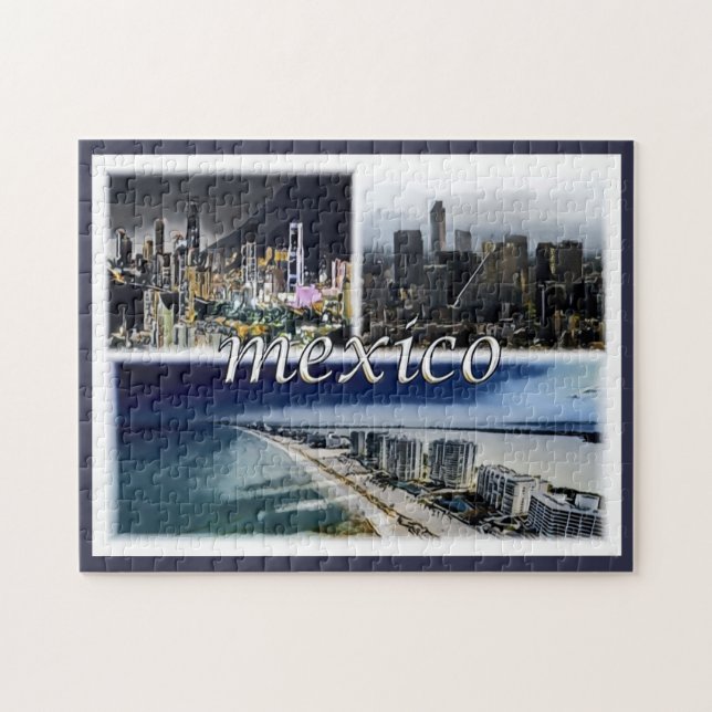 Monterrey - Mexico - Mosaic - Jigsaw Puzzle (Horizontal)