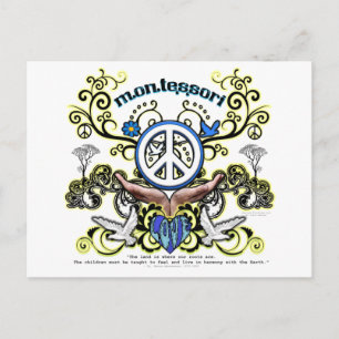 Montesori Peace Postcard