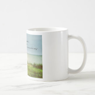montessori beach scene quote coffee mug