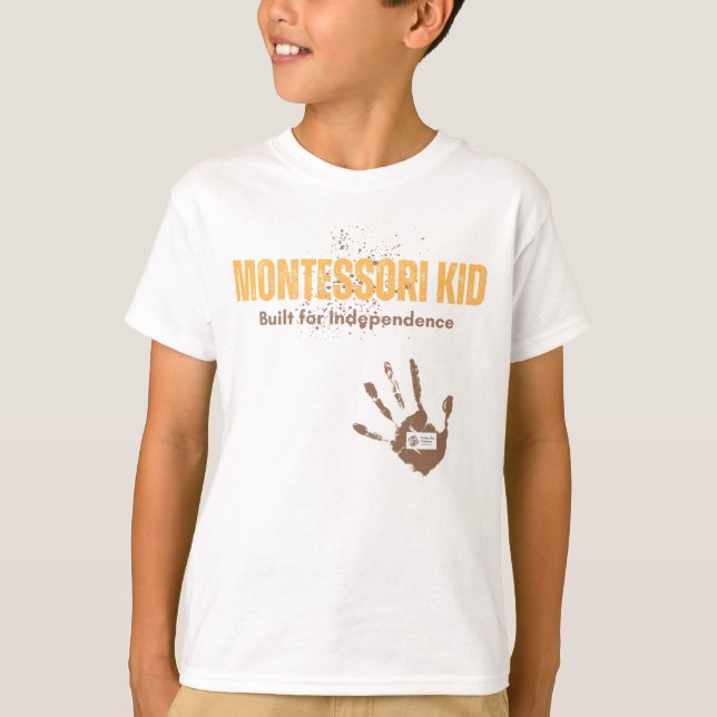 Montessori Kid T-Shirt (Front)