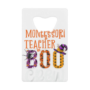 Montessori Teacher Boo Crew Halloween Costume Teac