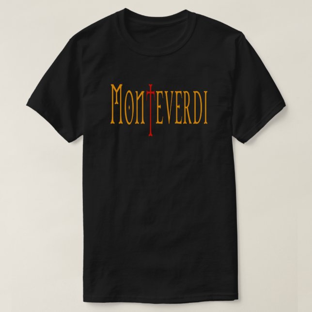 MONTEVERDI T-Shirt (Design Front)