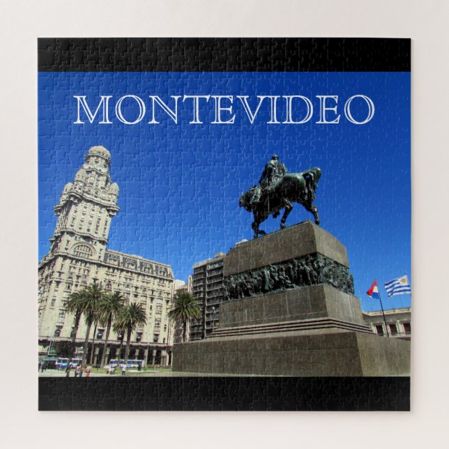 montevideo plaza jigsaw puzzle (Vertical)