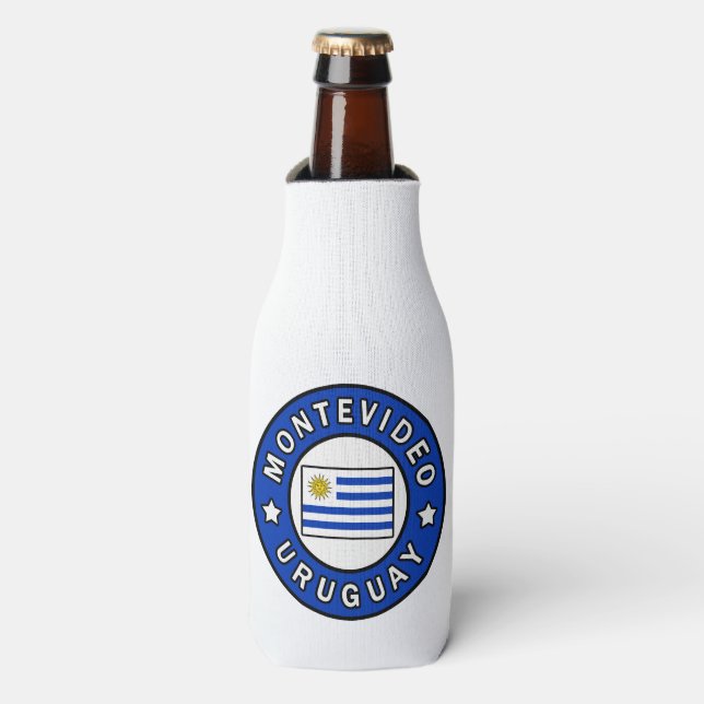 Montevideo Uruguay Bottle Cooler (Bottle Front)