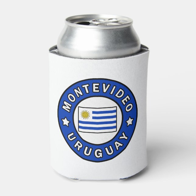 Montevideo Uruguay Can Cooler (Can Front)