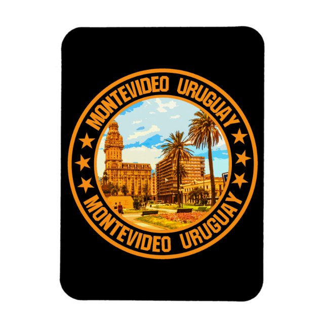Montevideo Uruguay                                 Magnet (Vertical)