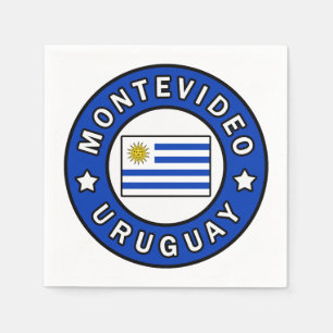 Montevideo Uruguay Napkin