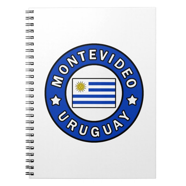 Montevideo Uruguay Notebook (Front)