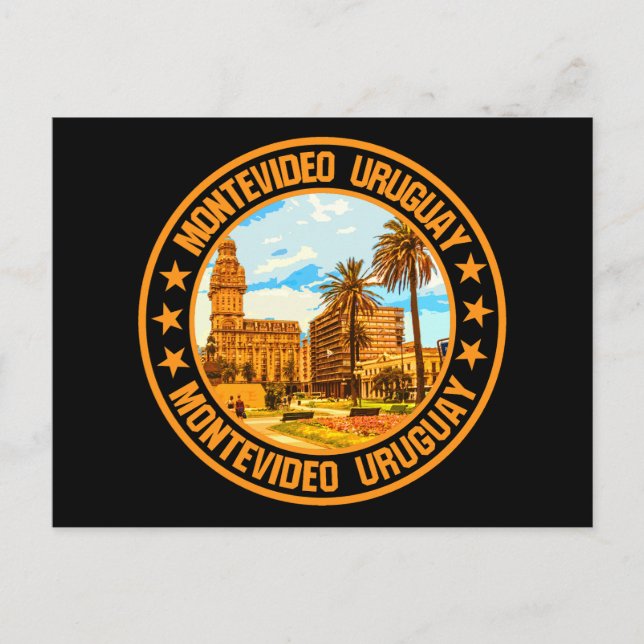 Montevideo Uruguay                                 Postcard (Front)