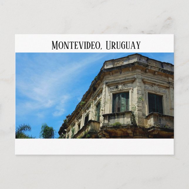 Montevideo, Uruguay Postcard (Front)