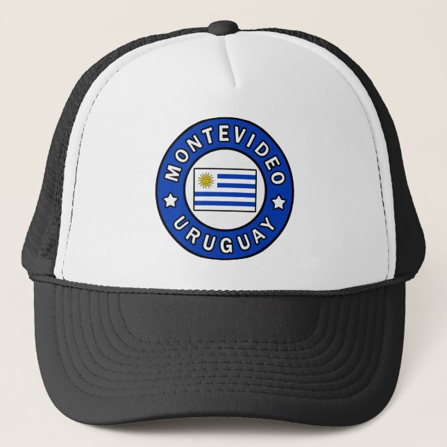 Montevideo Uruguay Trucker Hat (Front)