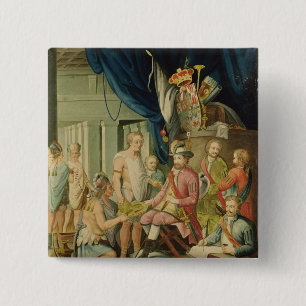 Montezuma 15 Cm Square Badge