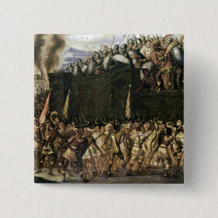 Montezuma 15 Cm Square Badge