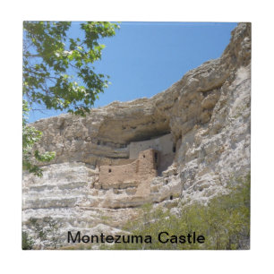Montezuma Casle national Park Tile