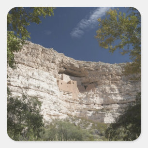 Montezuma Castle National Monument, Arizona 2 Square Sticker