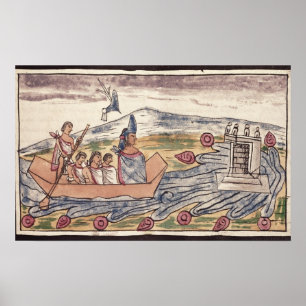 Montezuma II  leaving rapidly after hearing Poster