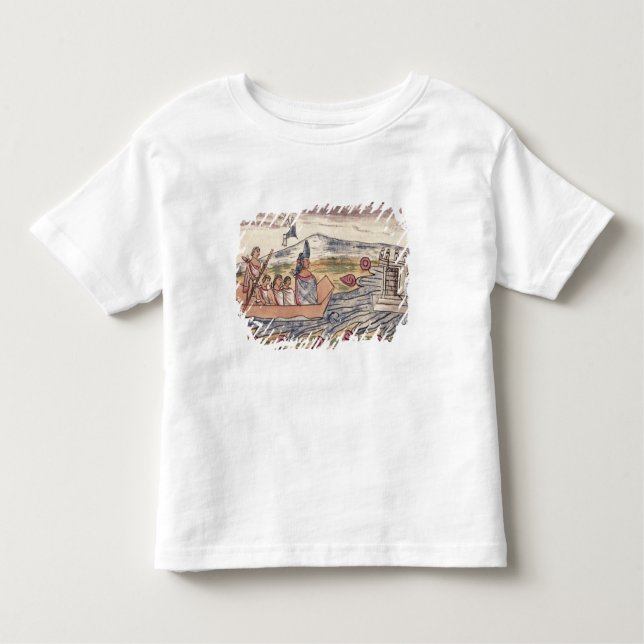Montezuma II  leaving rapidly after hearing Toddler T-Shirt (Front)