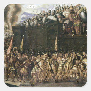 Montezuma Square Sticker