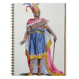 Montezuma, the Emperor of Mexico (1466-1520) 1780 Notebook