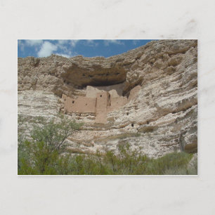 MONTEZUMAS CASTLE POSTCARD