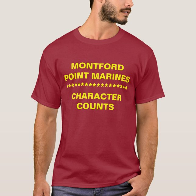 MONTFORD POINT MARINES CHARACT... T-Shirt (Front)