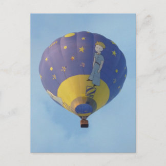 Montgolfiere - Hot air balloon - Petit Prince Postcard
