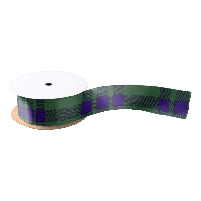 Montgomerie clan Plaid Scottish tartan Satin Ribbon (Spool)