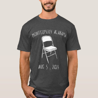 Montgomery Alabama boat fight riverboat brawl fold T-Shirt