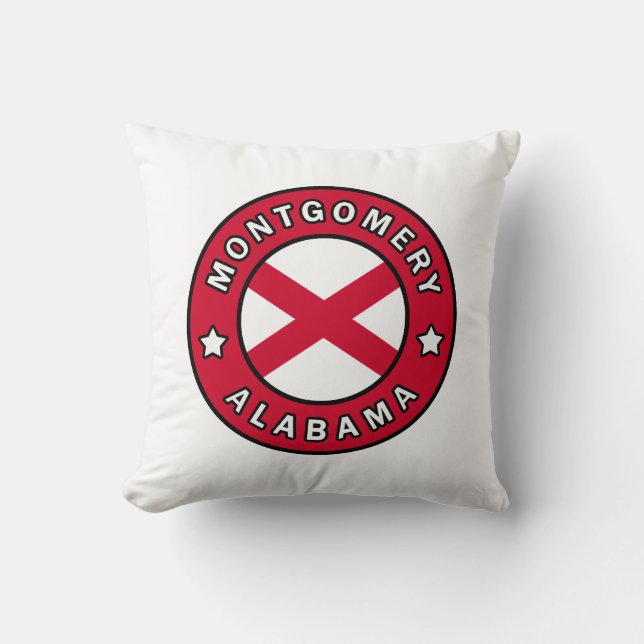 Montgomery Alabama Cushion (Front)