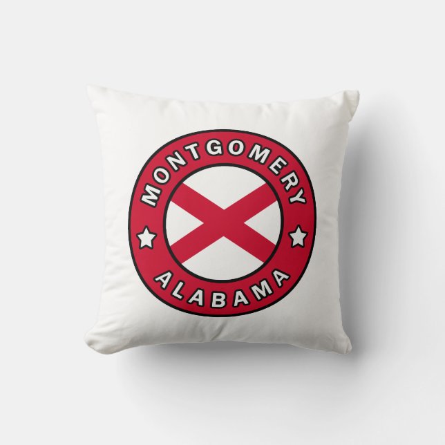 Montgomery Alabama Cushion (Front)