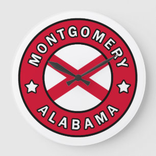 Montgomery Alabama Large Clock