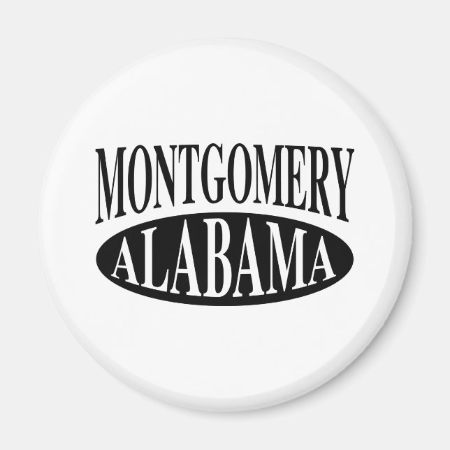 Montgomery Alabama Magnet (Front)