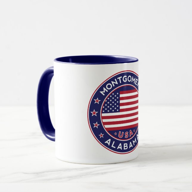 Montgomery, Alabama Mug (Front Left)