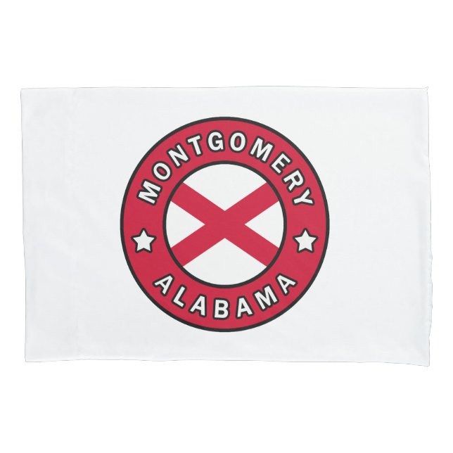 Montgomery Alabama Pillowcase (Front)