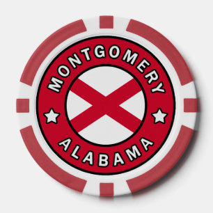 Montgomery Alabama Poker Chips