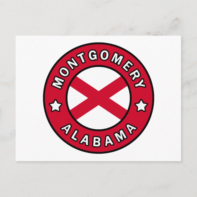 Montgomery Alabama Postcard (Front)